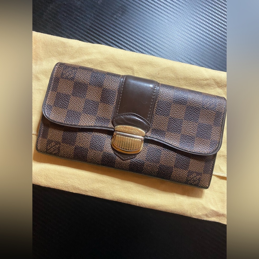 2010 Louis Vuitton Portefeuille Sistina Damier Wallet
